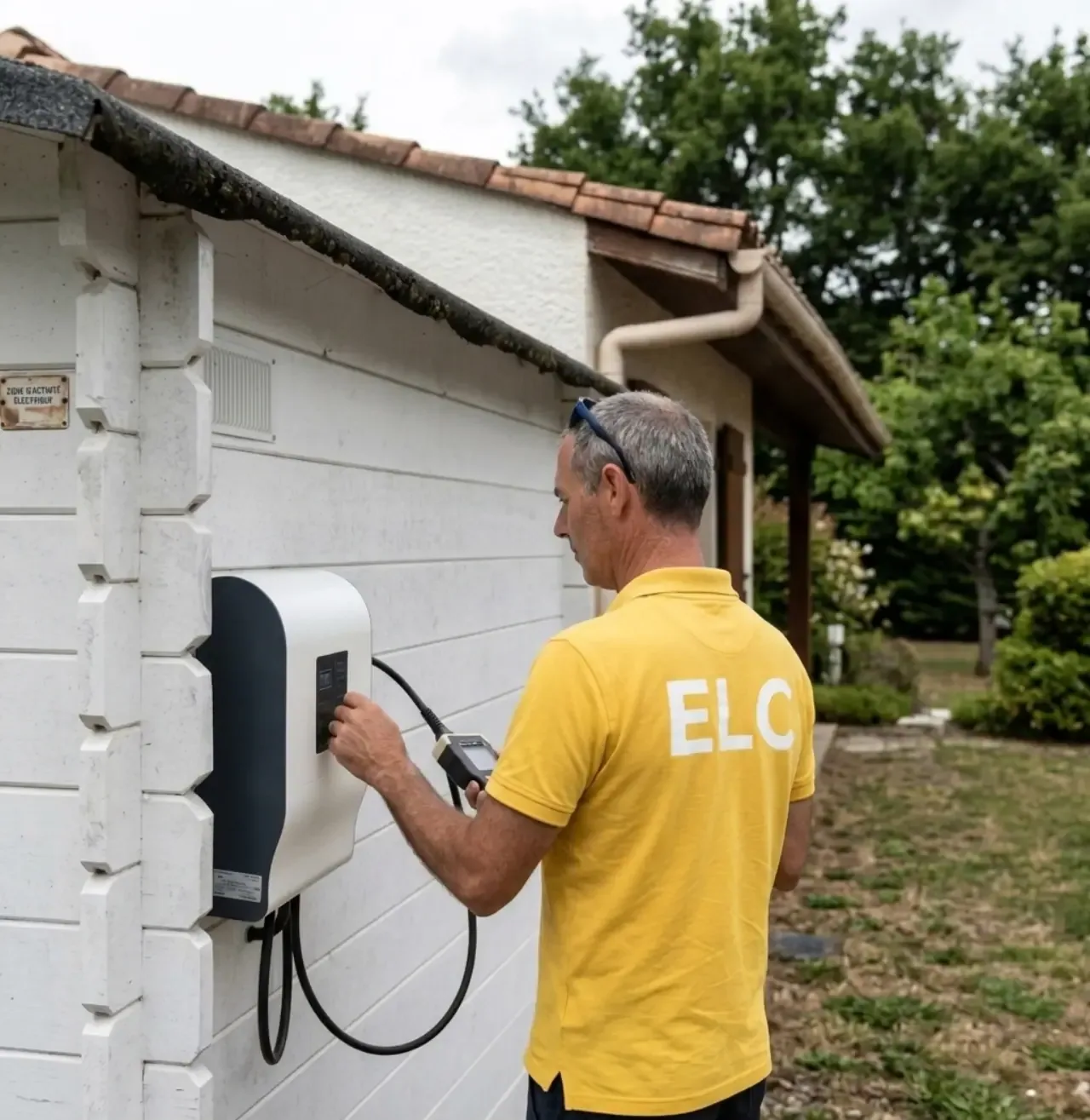 Borne de recharge IRVE à Melun