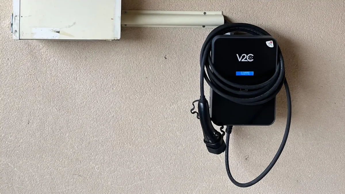 Borne de recharge IRVE à Melun